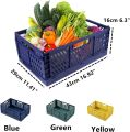 Mini Foldable Plastic Cosmetic Storage Box – Organizer Basket for Home and Office. 