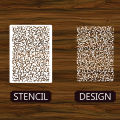Urdu Alphabets Stencil for Wall, Furniture, Canvas Decoration by Imart. 
