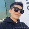 【TY】Retro Square Frame Polarized Sunglasses Fashion Men's Outdoor Sunscreen Sun Glasses UV400 Shades Protection Eyeglasses Goggles TY. 