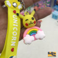 Cute keychians unicorn picacho Mario and cinnamoroll key chains. 