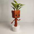 Baby Groot flower Planter/Pot Plant Stand Charming Baby Groot Flower Pot & Pen Holder High Quality Home Decor - Guardians of the Galaxy. 