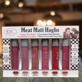 Warda Beauty Meat Matt Haghs 6 Colors Liquid Lip Gloss. 