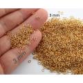 JumpRings 150 Pieces | 3mm | 4mm | 5mm | 6mm | 7mm | Golden Silver Findings Jump Rings for DIY  Jewelry making accessories. 