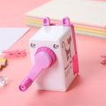 【FUN LIVE】 Animal Cartoon Pencil Sharpener Tool Hand Pencil Sharpener Office School Supplies Student Learning Stationery Pencil Sharpener. 