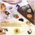 ARELENE 15 Pack Outdoor Enamel Pin Backpack Aesthetic Enamel Pin Set Natural Button Pins Vintage Lapel Pins Camping Pins. 