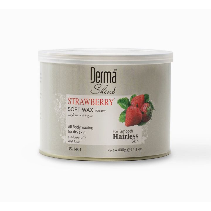 Derma Shine Strawberry Soft Wax - 400 G