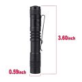 【BestGO】Flashlight pen torch Super Small Mini AAA XPE-R3 LED Lamp Belt Clip Light with holster. 