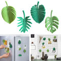 Fridge Stickers Delicate Texture Mini Tropical Leaves Refrigerator Stickers. 