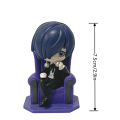 Persona Game Peripheral Sitting With Chair Mini Figure Amamiya Ren Yuuki Makoto Yu Narukami Character Model Ornaments. 