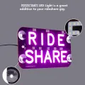 Front Windshield Led Sign Super Bright Car Led Sign with 1.5m Cable Red Blue Glow Usb Powered Ideal for Rideshare Drivers in Southeast Asia Ride Share Car Led Sign. 
