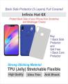 Infinix Hot 6X - Back Side protector - Best material - TPU (Jelly). 