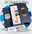 Samsung JS Watch 7 Ultra Smart Watch- Bluetooth Version 5.2- 47mm  Amoled Display - NFC Compass -Waterproof Heart Rate SpO2- Wireless charging- For Men and Women Best Smart watch. 