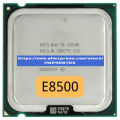 Intel Core 2 Duo E8500 Processor Slb9k Slapk 3.16ghz 6mb 1333mhz Socket 775 Cpu 4.8 37 R. 