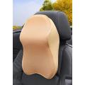 PU Car Neck Pillow 3D Foam Headrest Car Seat Neck Pillow Waist Back Rest Lumbar Cushion. 