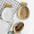 New Pineapple Spoon Rest 7.6 X 5.2 Inches Ceramic Spoon Holder White Utensil Rest Stove Top. 