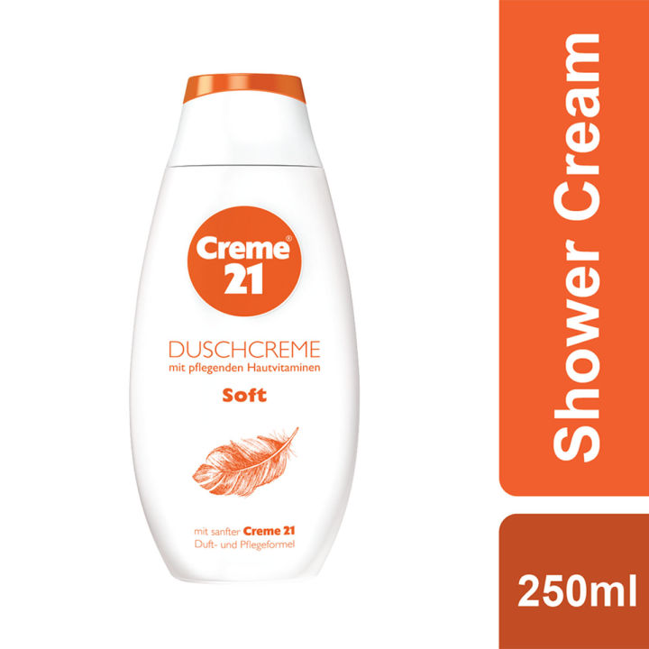 Creme 21 (GERMANY) Shower Cream SOFT- 250ml (DUSCH CREME)