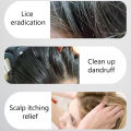 【Flash sale】 Lice Comb Flea Double Sided Nit Beauty Salon Hair Head Lice Plastic finpae. 