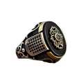 hot sale Men Ring Jewelry Black ring Onyx Zircon Stone Mens Classic men ring. 