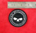 Harley Davidson metal Emblem black 3 inches 01 pc. 