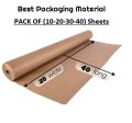 Packing Material Brown Wrapping Paper Sheets For Daraz And E Commerce Parcel (40 x 26 Inch). 