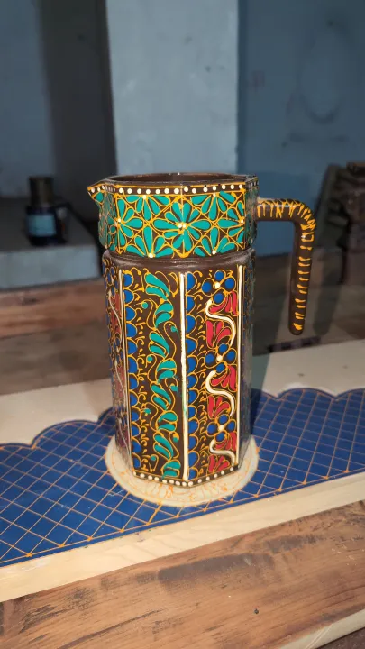 python functions – artofit Images High Quality Grahic Hand-Painted Traditional Floral Jug – Artisanal Ethnic Decorative ...