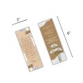 Bookmarks | Set of 8 | Inspired by Peer e kamil and aab e hyaat | Bookmarks for Urdu Novels, English Books and Quran | Gift Idea | Trendy and Unique Bookmarks. 