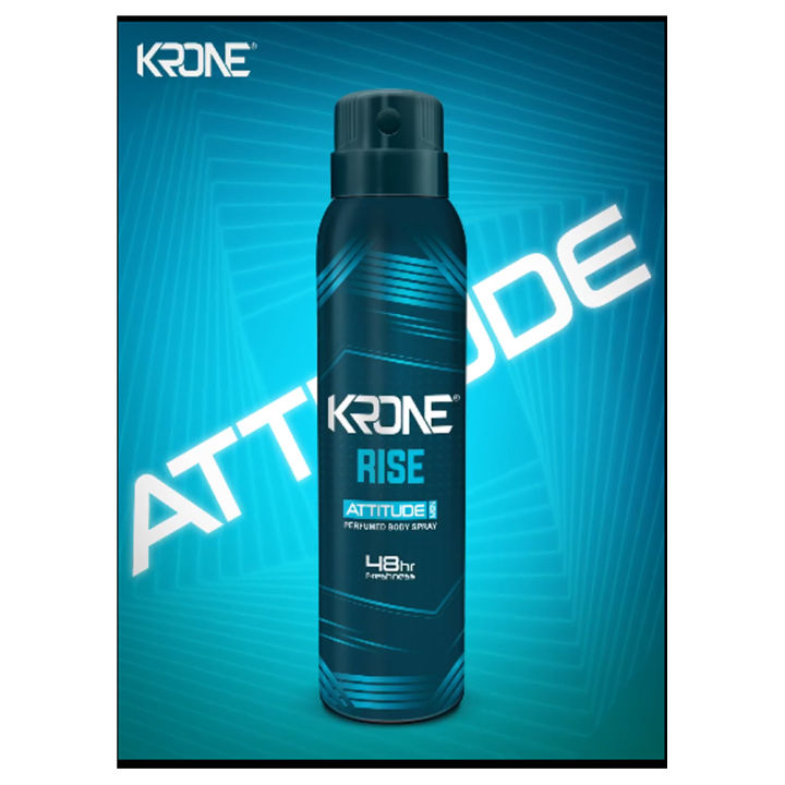 Krone Attitude Rise Perfumed Body Spray For Men – 150 ml