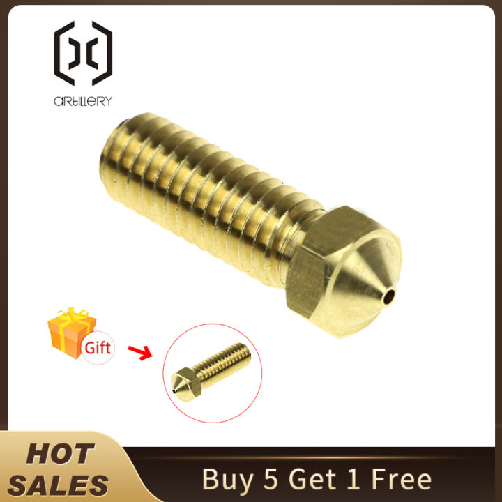 Volcano Brass/Stainless Steel/CHT Nozzle 0.4/0.6/0.8mm for Sidewinder X2 Genius Vyper 3D Printer Volcano Nozzle 1.75mm Filament