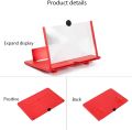 3D High-definition Screen Mobile Phone Amplifier Magnifier, Cell Phone Screen Magnifier Video Amplifier Smart Phone Bracket Holder Folding 3D HD Magnifying Glass Large Screen. 
