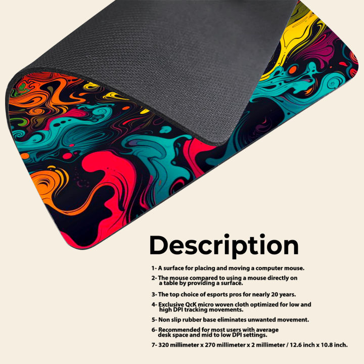 Gaming%20Mouse%20Pad%20Premium%20%208"%20x%206.5%20%20Thick%20Non-Slip%20Rubber%20Base,%20Smooth%20Cloth%20Surface%20for%20Precision%20Control%20-%20Tozistore%20-%20Image%203