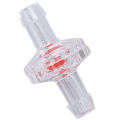 10Pcs Anti Backflow Check Valve One Way PP Plastic Non Return Diaphragm Barb for Air Intake Feed Hose Pipe Fitting. 