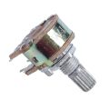 Spreeshop 2 Pcs Silver Metal B50K 50K Ohm 6-Pin Dual Trim Potentiometer 3.8 x 2.8 x 1.7cm. 