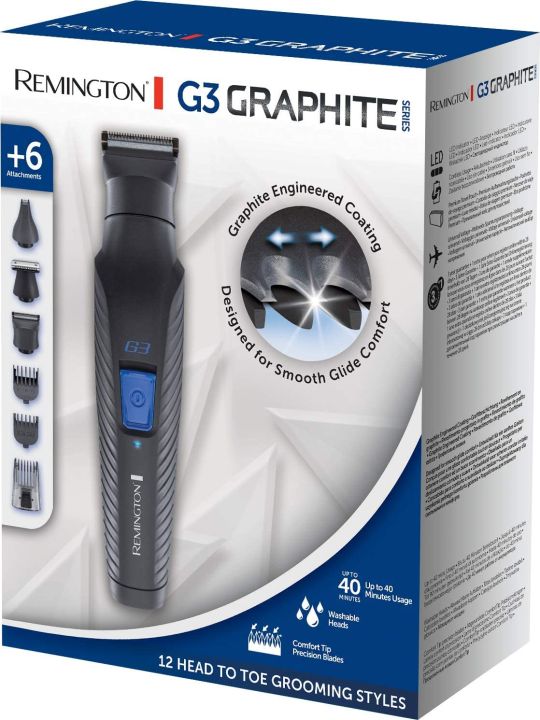 REMINGTON PG3000, G3 GRAPHITE SERIES MULTI GROOMING KIT