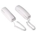 2 Set Cell Powered RL High Quality Audio Door Phone Intercom Inter-phone Wired Home Office Restaurants No Electricity Required. 