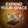 750GB SEAGATE USB 3.0 PORTABLE EXTERNAL DRIVE. 
