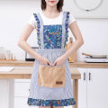 Cleaning Apron Sleeveless Anti-fouling Cleaning Apron Cooking Pinafore. 