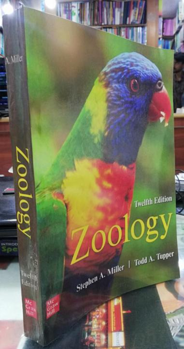 MILLER AND HARLEY ZOOLOGY 12TH EDITION Textbook for College Students