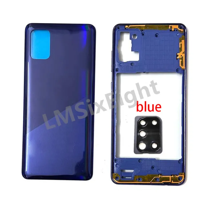 Full%20Phone%20Housing%20A31%20Case%20For%20Samsung%20Galaxy%20A31%20A315%20Middle%20Frame%20Battery%20Back%20Cover%20Rear%20Door%20+%20Adhesive%20+%20Camera%20Lens%20Parts%20-%20Image%205
