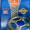 Service Bike / Motorcycle Chain & Sprocket Kit Cd70 Malaysia type CD70(Garari Set). 
