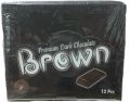 BROWN PREMIUM DARK CHOCOLATE (PACK OF 12). 