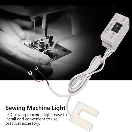 Plastic Sewing Machine Light U Shaped High Brightness Led Sewing Machine Lamp U Shaped Energy Saving Working Light Sewing Accessory Industrial Garment Lamp