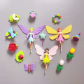 Fancy Barbie , Unicorn and Fairy Erasers Set , 10 Different Pieces for Kids , Barbie, Castle, ring and flying dragon , Unicorn Erasars , Fairy Girl Erasors , Doll ,  Rubbers Buy2Enjoy. 