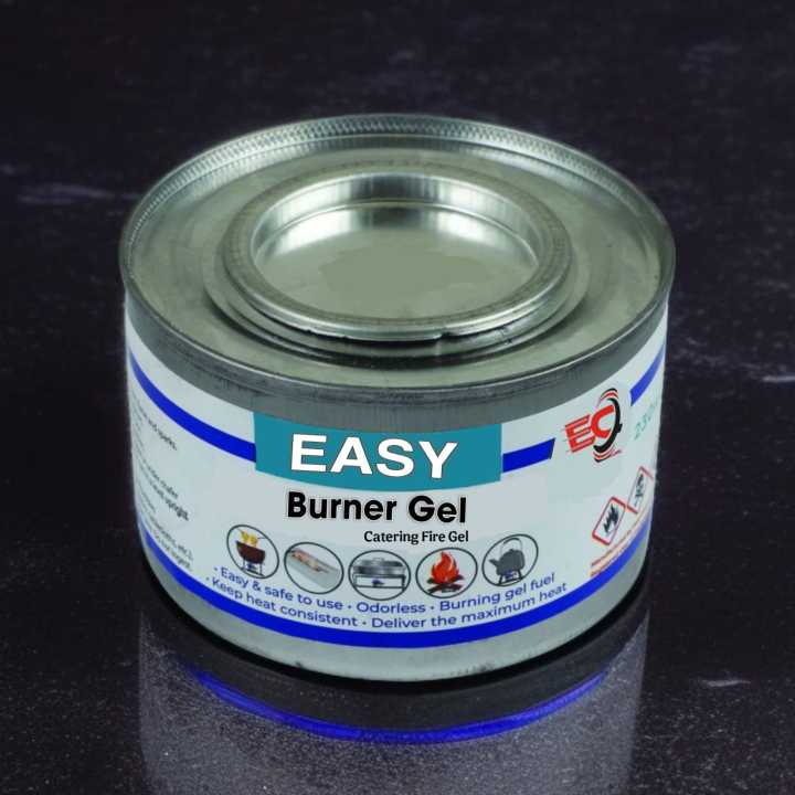 White Fuel Containers Easy Burner Gel Chafing Dish Fuel Methanol Gel Gas Food Warming Heated ...