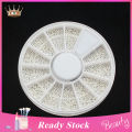 Nail Art Bead Multi-use Silver Nail Art Beads Wheel. 