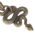1pc Brass Snake Key Ring Boa Key chain Outdoor Small Accessories Car Hanging MJ. 