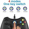 USB Plug n Play Controller - Joy Stick - Game Pad for Xbox 360 - Windows - Laptops & PC - Black. 