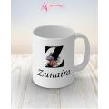 Zunaira name mug. 
