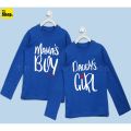 The Shop - MaMa's Boy Daddy's Girl Full Sleeves T-Shirt For Kids - MB-DG2. 