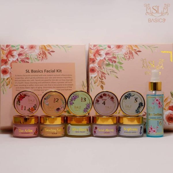SL%20Basics%20Facial%20kit%20-%20Skin%20Soothing%20Toning%20Mist%20-%20Smoothing%20Facial%20Scrub%20-%20UltraGlowing%20Skin%20Polish%20-%20Facial%20Massage%20Cream%20-%20BrighteningPowder%20Mask%20-%20Duo%20Action%20Cleanser%20-%20Complete%20Facial%20Kit%20-%20Easy%20to%20use%20Facial%20Kit.%20-%20Image%204