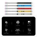 USB Rechargeable Electric Gas Stove Ignitor Lighter with LED Battery Display Switch | 360 Degree Windproof Soft Tube Fire Starter USB Charging | Arc BBQ Igniter Pulsed Arc Ignition. 